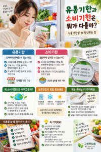 유통기한과 소비기한은 뭐가 다를까? 식품 보관할 때 확인하는 법 1 ChatGPT Image 2026년 9월 10일 오후 01 07 12